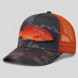 Coral Trout - Orange Camo – Trucker Caps