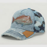 Snapper - Blue Denim Camo – Trucker Caps